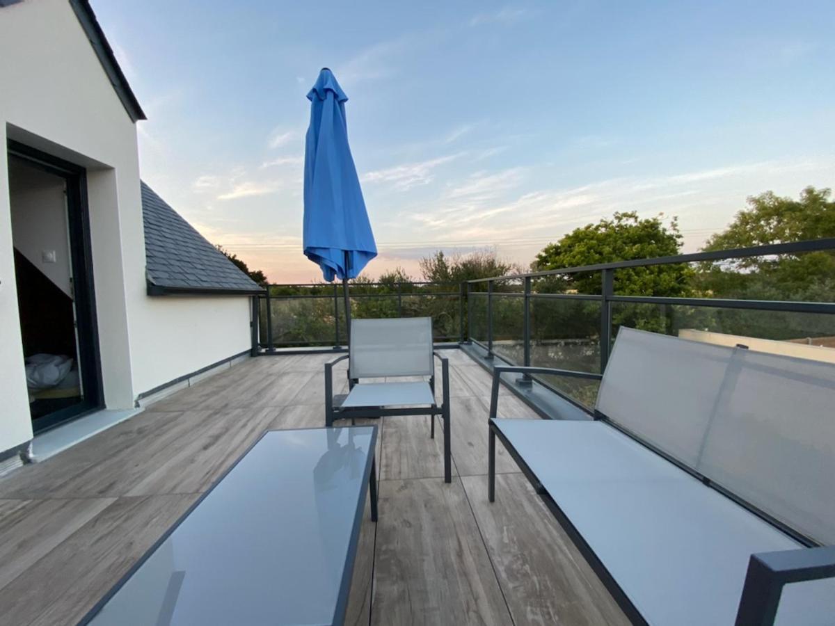 Maison De Vacances A Sarzeau A 5 Min De La Plage A Pieds Bagian luar foto